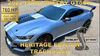 2022 Ford Mustang Heritage Edition Track Pack Golden Ticket - FOR SALE