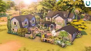 Cozy Family Ranch 🐎// The Sims 4: Horse Ranch // Speed Build // No CC