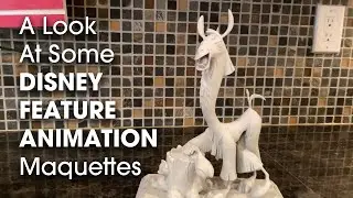 A Look At Some Disney Feature Animation Maquettes Like Tarzan and Kuzco - August 13, 2021