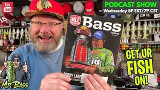 Red Crest Champion BOBBY LANE Live!! Mr Bass & Get Ur Fish On!