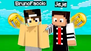O BRUNINHO TOMOU INJEÇÃO E CHOROU MUITO NO MINECRAFT!