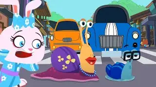 Snail Road, Bunny Ninja Cartoon and Animal Video for Children