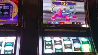 Live Play Michigan Casino 4 Beasts Black Tortoise Bonus Win!