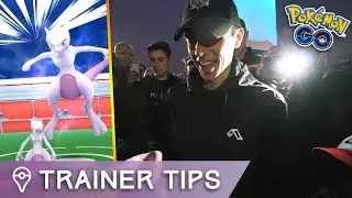 *MEWTWO VS MEWTWO* MY FIRST EVER MEWTWO EX RAID IN POK&Eacute;MON GO!!