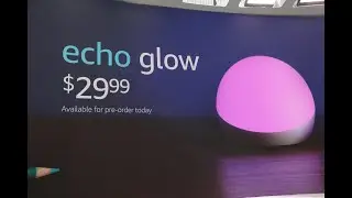 Amazon Echo Glow full reveal presentation 2019