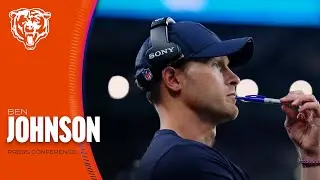 Ben Johnson postgame media availability: 2025 Week 2 | Chicago Bears