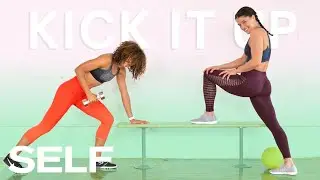 10-Minute High Knees Bodyweight Workout - 2 Levels of Difficulty | SELF Challenge
