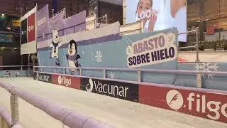 As&iacute; es la nueva PISTA de HIELO en el ABASTO Shopping ❄️