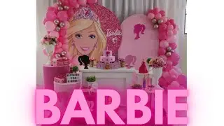 #barbie Montagem Decoração da Barbie #decoração