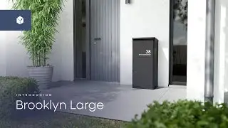 Brooklyn Large Parcel Drop Box | Front & Rear Access Demo