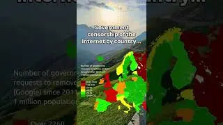 The most CENSORED European Countries&hellip;