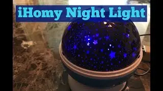 iHomy Night Light Rotating Projector