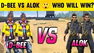 D Bee Vs Alok Who Will Win ? Garena Free Fire