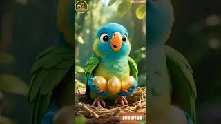 🦜Braved Chipmunk Save Parrot Golden Eggs| Heartwarming stories🐿️ #friendship #parrot #chipmunks