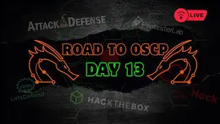 Road to OSCP: Day 13 || Daily Live Hacking and Cybersecurity Training 🚀