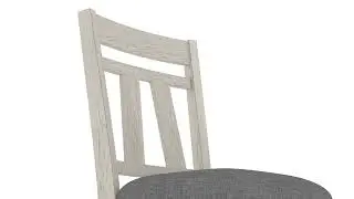 Assemble: VECELO Peatuk Solid Wood Dining Chair Set of 2 #furniture #chair #assemble