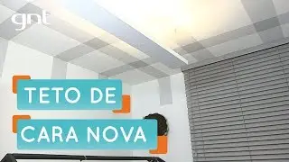 Como dar uma cara nova para o seu teto | Dica de Reforma | Decora | Maurício Arruda