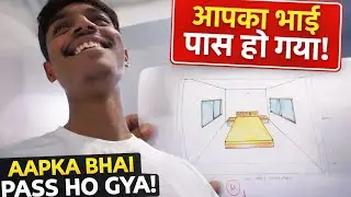 Aapka Bhai Pass ho gya 🤣 | vlog 124 | 22/30 challenge 