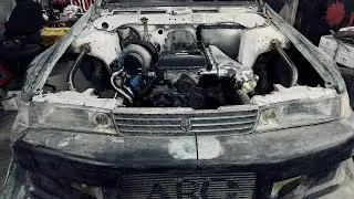 Занимаемся подготовкой автомобиля к драгу Марк 2 81 кузов. 1000 сильный проект.