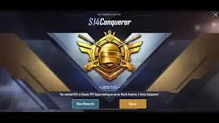 Conqueror Season 14 in Squad TPP North America