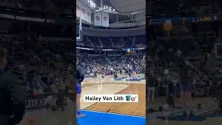 She can knock &lsquo;em down 👀 #haileyvanlith #womenshoops