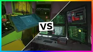Le TERMINAL de contr&ocirc;le global VS l'&eacute;cran tactile du TERRORBYTE: toutes les diff&eacute;rences!