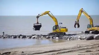 Clacton to Holland on Sea Drone Footage
