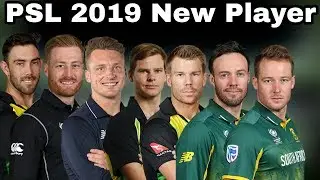 Pakistan Super League 2019-Top 10 Player Joint Psl Season 4