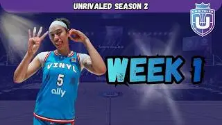 TOP Moments From Unrivaled Season 2 Week 1