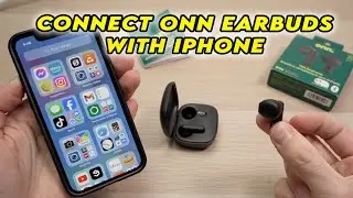 How to Connect/Pair Onn Wireless Earbuds With iPhone