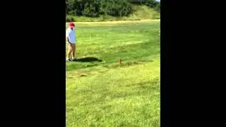 Golf Drop shot from hazard