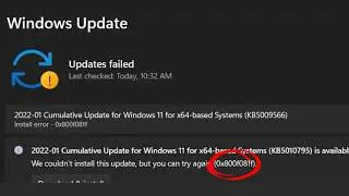 How to Fix Windows 11 KB5077181 Update Not Installing &ndash; Errors 0x800f081f, 0x800f0991, 0x80070306