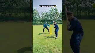 Cheating In Cricket Be Like 😎 #cricketwithvishal #shorts