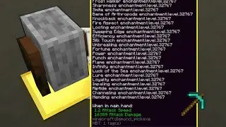 What Happens When You Grind a Max Enchanted Pickaxe in Minecraft