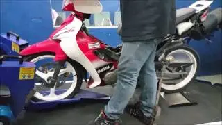 Yamaha 125ZR 2T Fully Modded Dyno Health Check Motodynamics Technology Malaysia