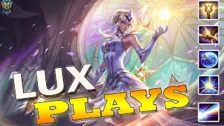 Las MEJORES Jugadas con LUX | LUX Montage - Best LUX Plays | League of Legends 2020