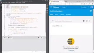 firebase database simple write and read
