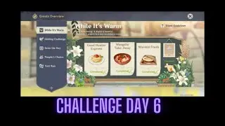 Genshin Impact - While It's Warm - Delivery Challenge Day 6