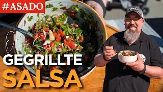 GEGRILLTE SALSA - perfekt f&uuml;r Fisch und Fleisch 🐟🥩