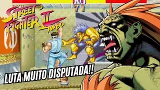 ► ELE PEGOU O BLANKA STREET CLÁSSICA FOI TENSO!!► STREET FIGHTER 2 TURBO