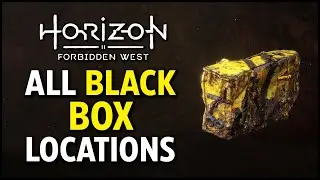 All Black Box Locations - Horizon Forbidden West
