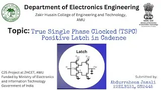 TSPC Positive Latch Schematic And Layout Design Using Cadence Virtuoso | C2S Program Project