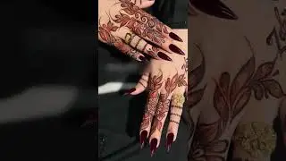 new finger mehndi designs 🍂🌿🍂#mehndi #henna #hennatattoodesign #shorts #viralshort