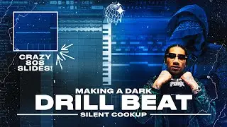 Making a DARK UK/NY Drill Beat for DIGGA D and A92 | FL Studio Cookup