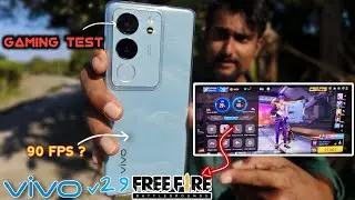 VIVO V29 📱 Gaming Test 🔥 Free Fire | SD 778G