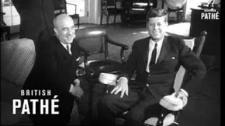 Italian Premier At White House   (1963)