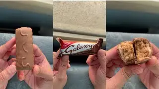 Galaxy Chocolate Cake Asmr #shorts #satisfying