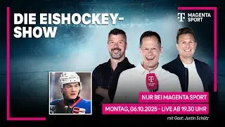 Die Eishockey-Show - Folge 2 (mit Justin Sch&uuml;tz) | 2025 | MAGENTA SPORT