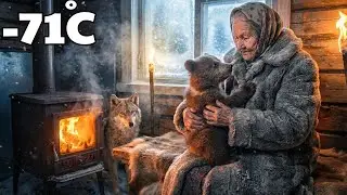 Elderly Woman Saved a Freezing Bear Cub in &ndash;70&deg;C Siberia | A Miracle | Yakutia Survival