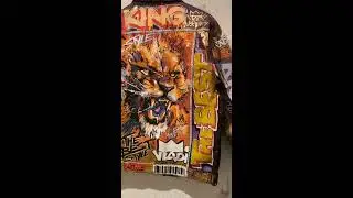 Art Denim Jacket jeans Lion Art Vladi painting